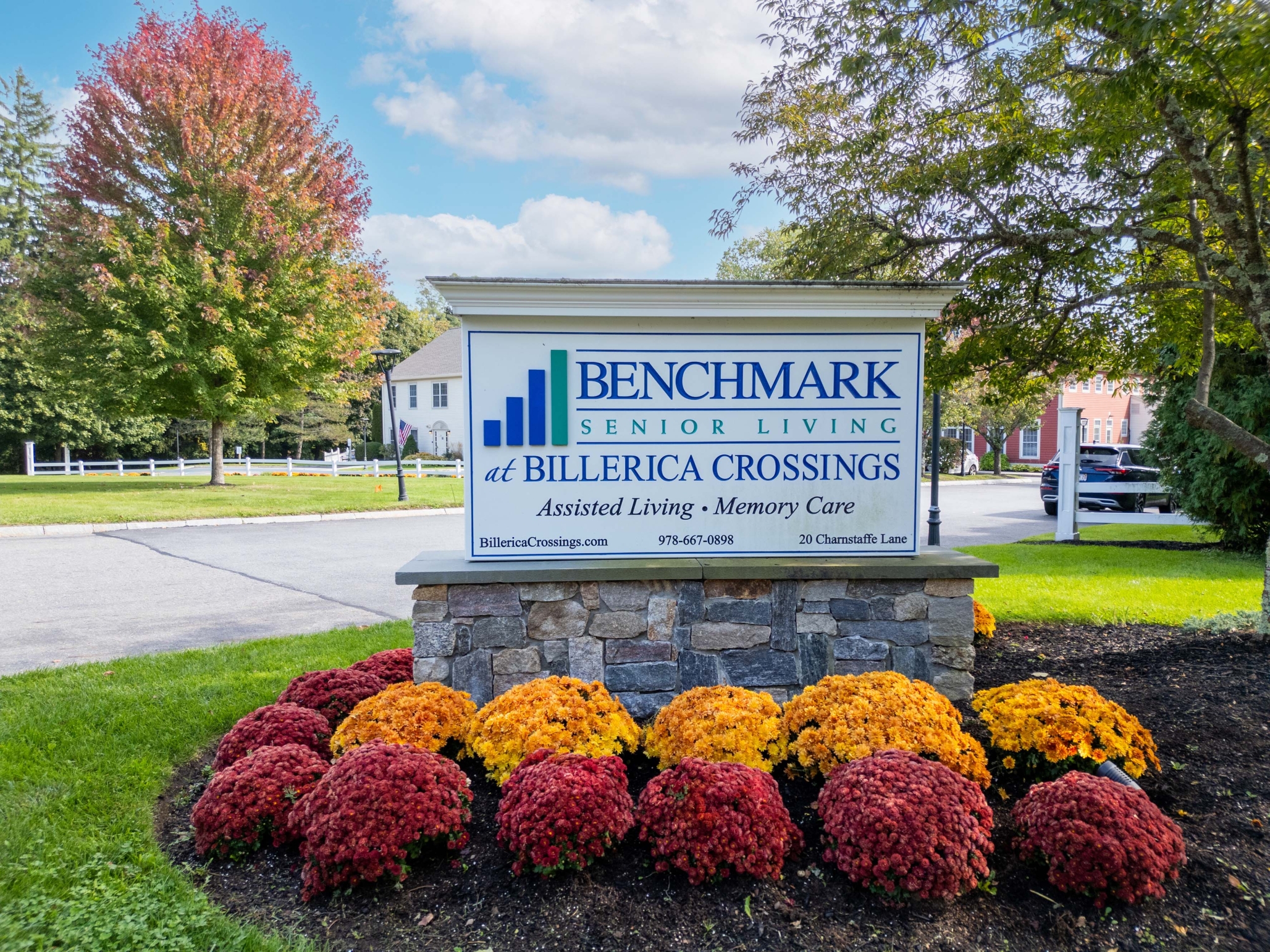 Benchmark at Billerica Crossings, Billerica, MA 9